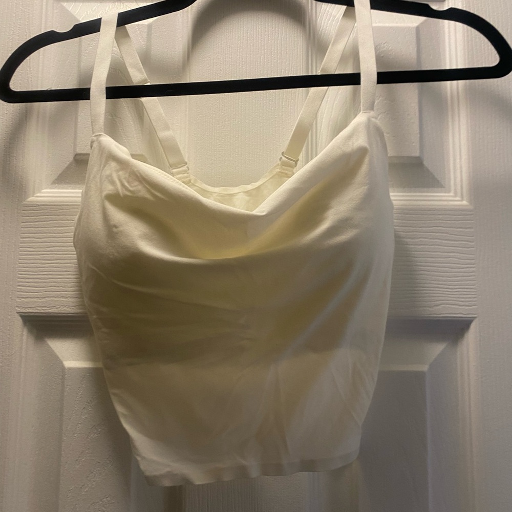Balance Athletica White Sports Bra
